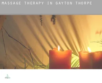 Massage therapy in  Gayton Thorpe